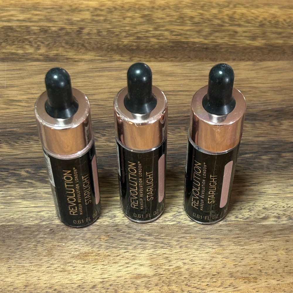 Revolution Starlight Liquid Highlighter 3 pk